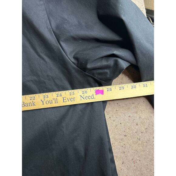 Lands End Women’s 3X Mid-Length Trench Coat Lightweight Polished Outerwear - Picture 3 of 7